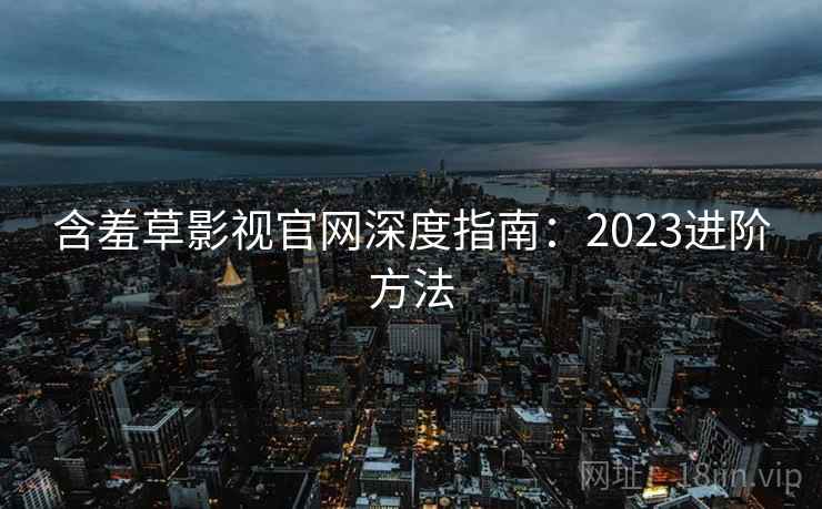 含羞草影视官网深度指南：2023进阶方法
