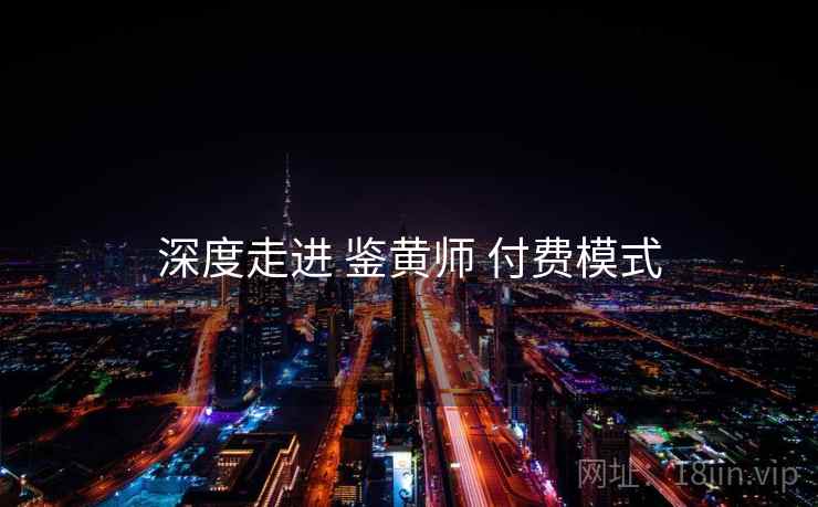深度走进 鉴黄师 付费模式