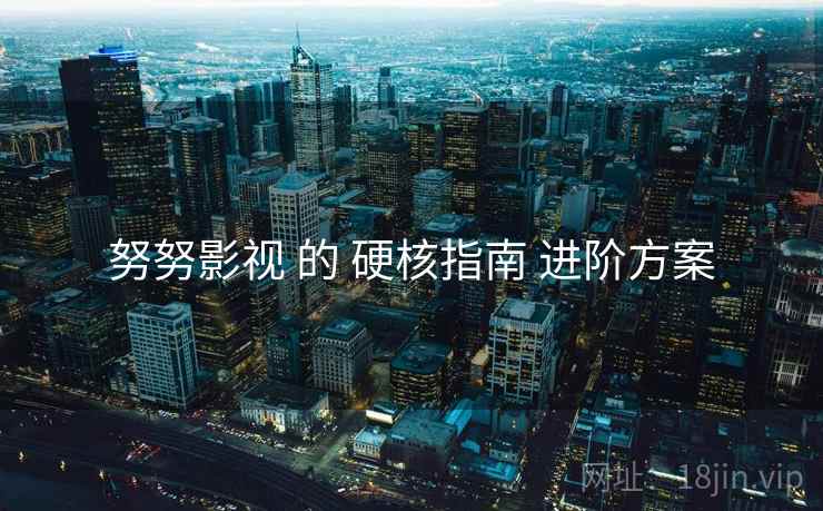 努努影视 的 硬核指南 进阶方案