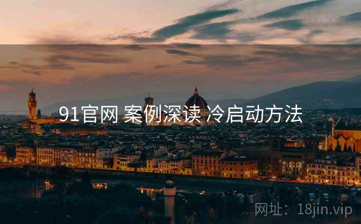 91官网 案例深读 冷启动方法
