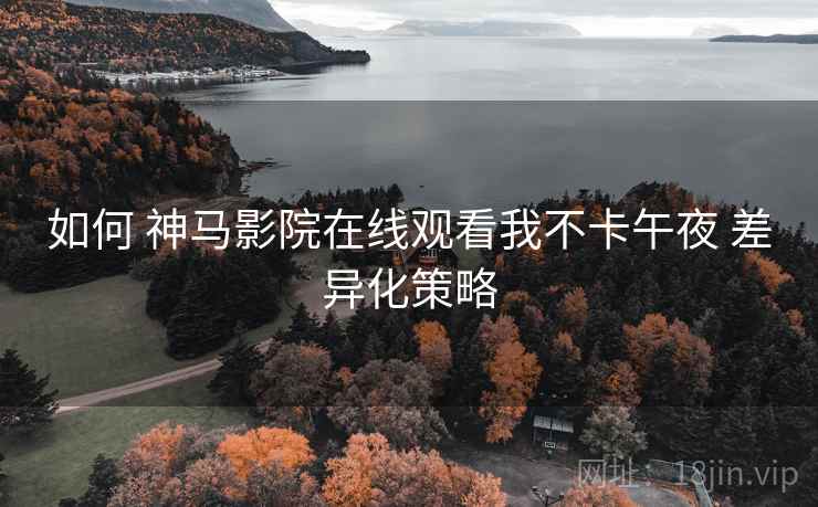 如何 神马影院在线观看我不卡午夜 差异化策略